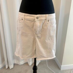 sofia by sofia vergara White Denim Cutoff Shorts